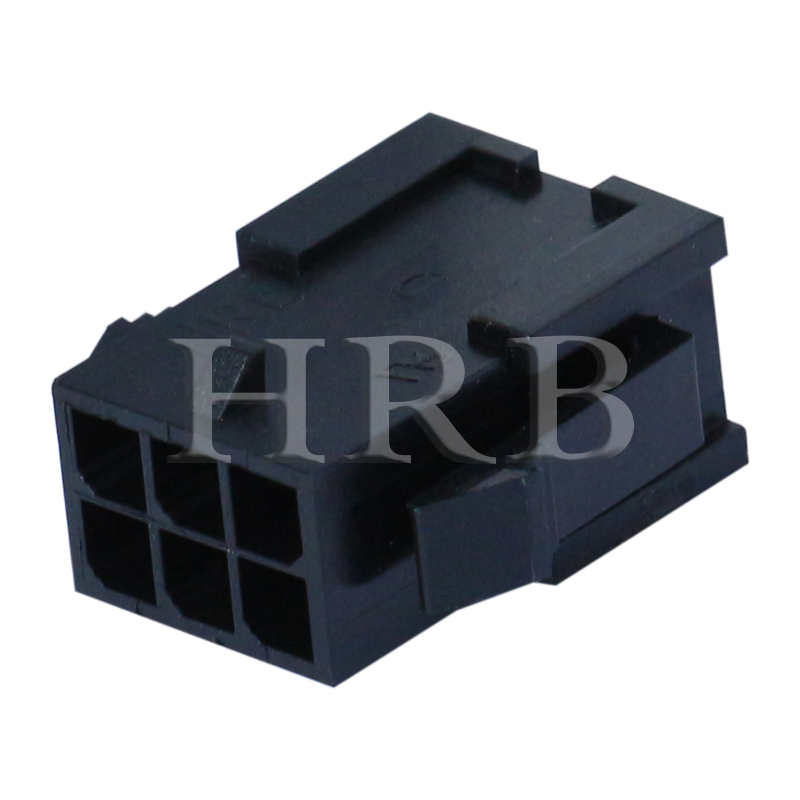 P3020 Female Dual Row Plug Housing Connector with Panel Mount Ears