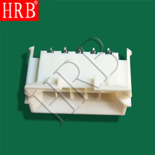 Vertical Header connector with Snap-in Plastic Peg