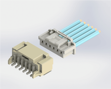 Mini 2.0mm pitch wire to board connector for automotive